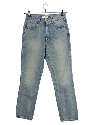 STR Damen Jeans Bootcut Used Look Hellblau Gr. 36 W28 Vintage