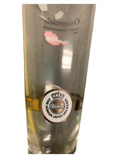 Warsteiner Bierglas Pilstulpe Euro 2008 Österreich Sammlerglas 0,3L