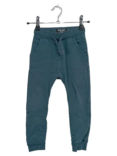 NEXT Jogginghose Kinder Gr. 104 Petrol Baumwolle Kordelzug