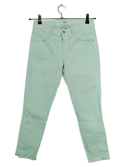 ANGELS Damen Skinny Jeans Mint Grün Gr. 36/S W28 Stretch Hose