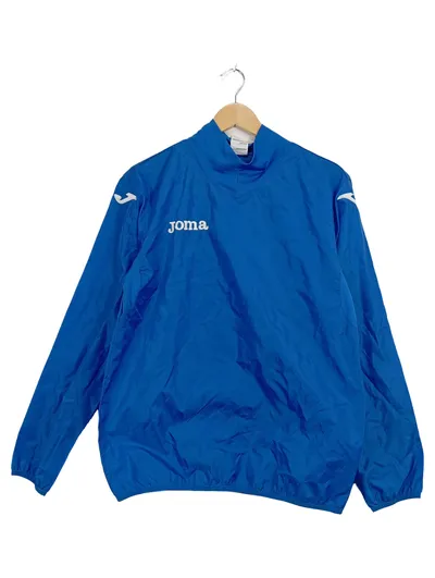 Joma Trainingsjacke Herren Gr. S Blau Windbreaker Sportjacke Fußball