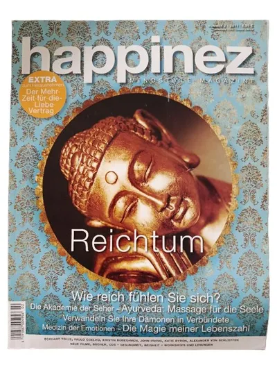 Happinez Mindstyle Magazine Zeitschrift 2011 Reichtum Spiritualität Wellness