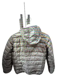 CAROLINA CAVOUR Steppjacke Damen Gr. 36/S Grau Kapuze Leicht 3