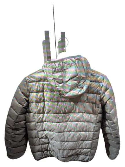 CAROLINA CAVOUR Steppjacke Damen Gr. 36/S Grau Kapuze Leicht 3