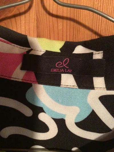 Emilia Lay Hemdbluse Damen Gr. 42 Mehrfarbig Abstrakt Viskose
