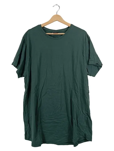 Urban Classics Herren T-Shirt Basic Grün Gr. 3XL Baumwolle Kurzarm