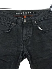 Baldessarini John Slim Fit Jeans Hose Herren Schwarz W38 Gr. 54 2
