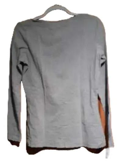 Gaastra Damen Langarmshirt Gr. L Grau Ice Yacht Racing Maritim