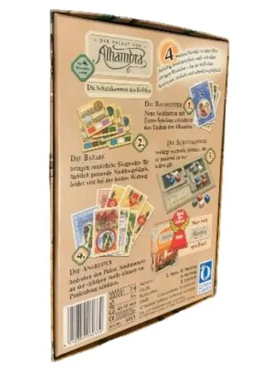 Alhambra Die Schatzkammer des Kalifen 4. Erweiterung Queen Games Brettspiel