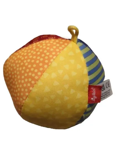 sigikid Greifling Stoffball Baby Spielzeug gestreift mehrfarbig 9cm