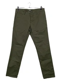 Carhartt WIP Chino Hose Herren W34/L34 Oliv Grün Stoffhose 1