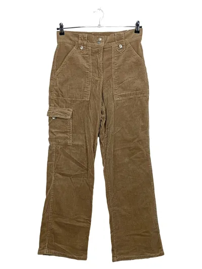 Blue Motion Cordhose Damen Gr. 42 Beige Cargo Baumwolle Casual