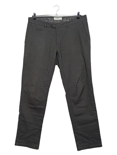 BRAX Herren Stoffhose Chino Gr. 52 W36 L34 Grau Baumwolle Stretch
