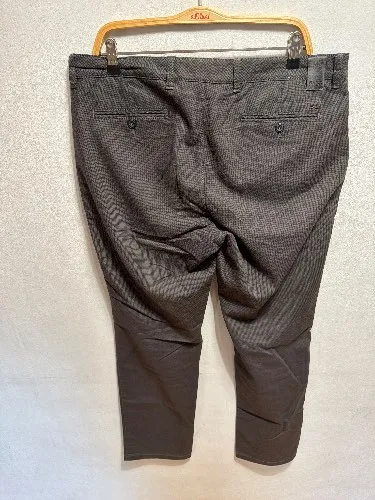 BRAX Herren Stoffhose Chino Gr. 52 W36 L34 Grau Baumwolle Stretch
