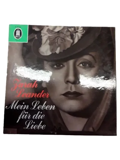 Zarah Leander Mein Leben für die Liebe LP Vinyl Odeon Schlager