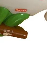 Fisher-Price Chamäleon mit Pinsel Lernroboter Farbwechsel Weiß ab 12 Monate