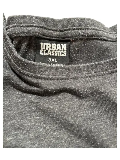 Urban Classics Herren T-Shirt Basic Grau Meliert Gr. 3XL Kurzarm