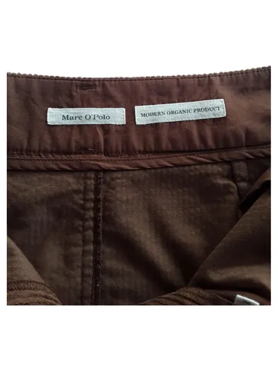 Marc O'Polo Cordrock Damen Gr. 36 Braun A-Linie Baumwolle