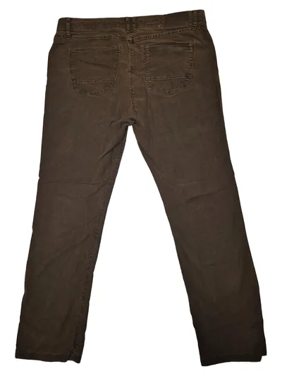 Eurex by Brax Herren Cordhose Braun Gr. 27 Baumwolle Klassisch