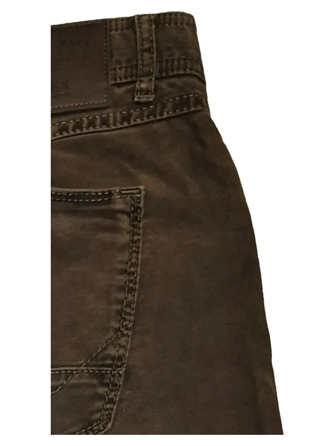 Eurex by Brax Herren Cordhose Braun Gr. 27 Baumwolle Klassisch 3