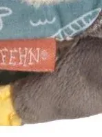 Fehn Stoffbuch Bär Baby Fühlbuch Knisterbuch Soft Book Spielzeug 11cm 4