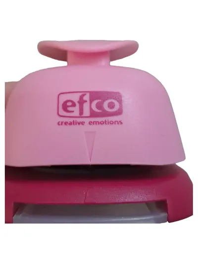 EFCO Motivlocher Fisch 1.5 Zoll Rosa Stanzer Basteln Scrapbooking