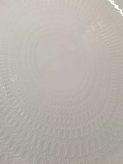 Rosenthal Servierplatte Oval Weiß Porzellan Relief 34x22 cm Germany