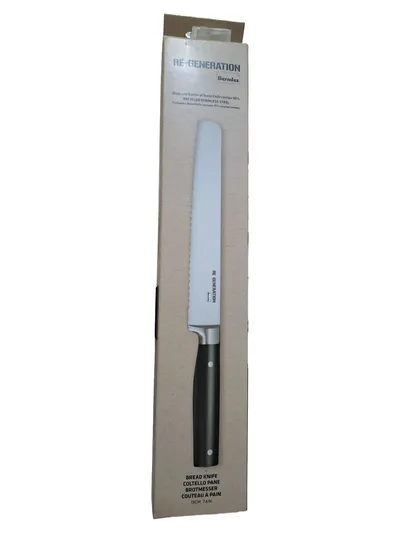 Berndes RE-GENERATION Brotmesser 19cm Recycled Stainless Steel Schwarz