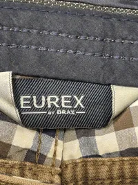 Eurex by Brax Herren Cordhose Braun Gr. 27 Baumwolle Klassisch 5