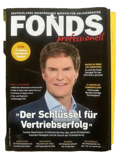 FONDS professionell 3/2020 Wirtschaft Finanzen Anlageberater Fachmagazin