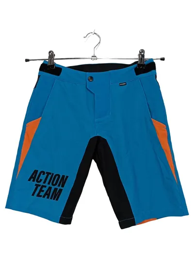 CUBE Action Team Radhose Kinder Gr. 134/140 Blau Orange MTB Bike