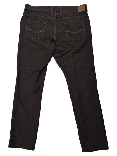 Brühl Herren Jeans Hose Regular Fit Grau Gr. W27 Kariert