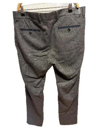 BRAX Feel Good Herren Anzughose Gr. 52 Grau Meliert Business