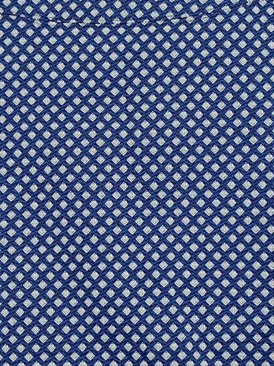Jones Bleistiftrock Damen Blau Geometrisch Klassisch Büro Gr. 36/S