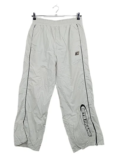 iets frans... Jogginghose Trainingshose Damen Gr. 38, M Beige Logo-Print