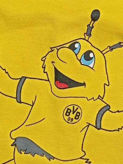 Borussia Dortmund BVB Baby Lätzchen Kinder Logo Print Gelb Fußball