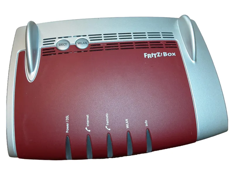 AVM FRITZ!Box 7390 WLAN Router DSL Modem DECT mit Zubehör 1