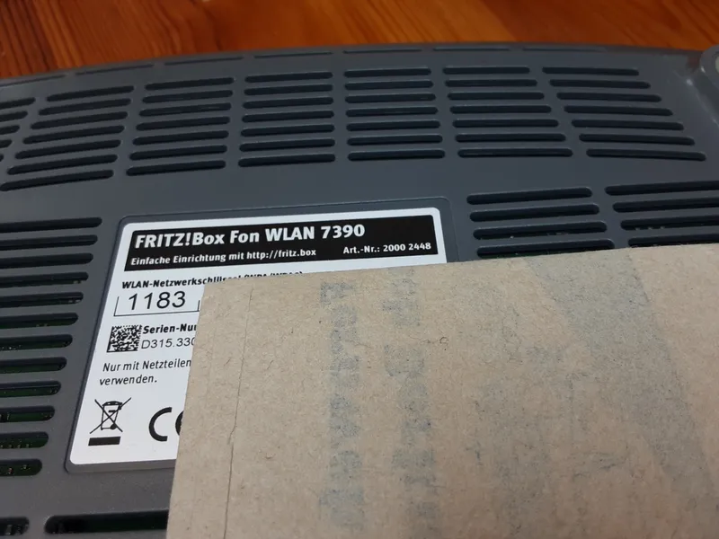 AVM FRITZ!Box 7390 WLAN Router DSL Modem DECT mit Zubehör 6