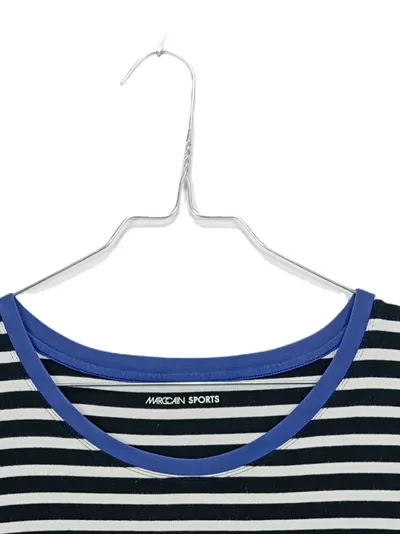 Marc Cain Sports Damen Shirt Gr. 38/M gestreift Baumwolle Freizeit