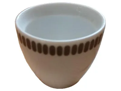 Thomas Porzellan Tasse Retro Gestreift Weiß 5 cm Alltag