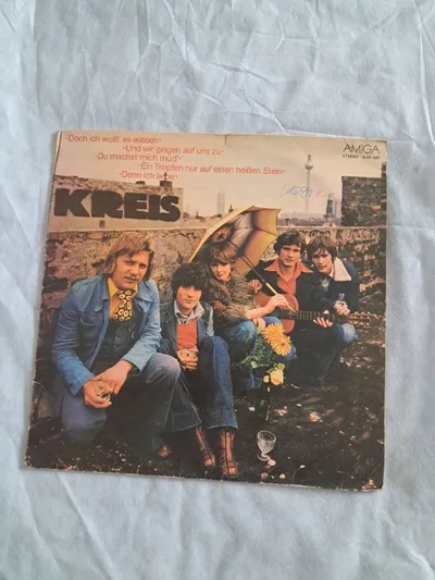 Amiga Kreis Vinyl LP 8 35 480 DDR Schlager Pop 70er Jahre Schallplatte