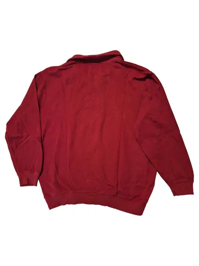 Casa Moda Sports Herren Pullover Troyer Rot Gr. XL Baumwolle