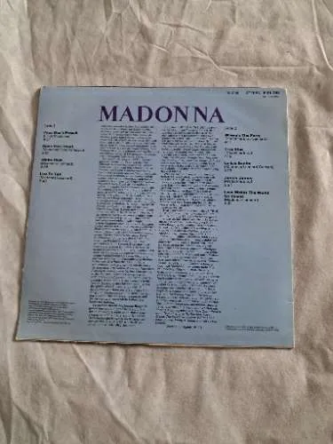 Madonna True Blue Vinyl LP AMIGA DDR Pressung 1986 Pop Album