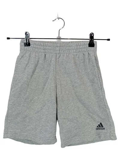 Adidas Sport Shorts Kinder Gr. 140 Grau Meliert Sweatshorts