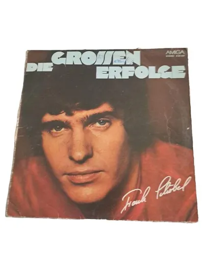 Frank Schöbel - Die grossen Erfolge LP Vinyl AMIGA DDR Schlager