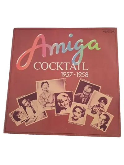 Amiga Schlager Oldies Vinyl 1957-1958 DDR Sampler Various Artists LP