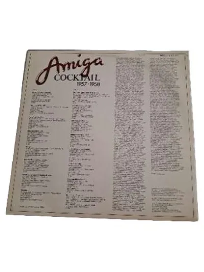 Amiga Schlager Oldies Vinyl 1957-1958 DDR Sampler Various Artists LP