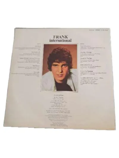 Frank Schöbel - Frank International LP Vinyl AMIGA DDR Schlager