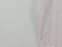Better Rich Damen T-Shirt L Baumwolle Gestreift Kurzarm Weiß Casual 4