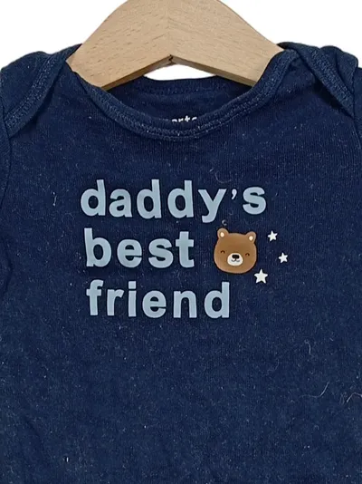 Carter's Baby Body "daddy's best friend" Bär Gr. 68 6M Blau